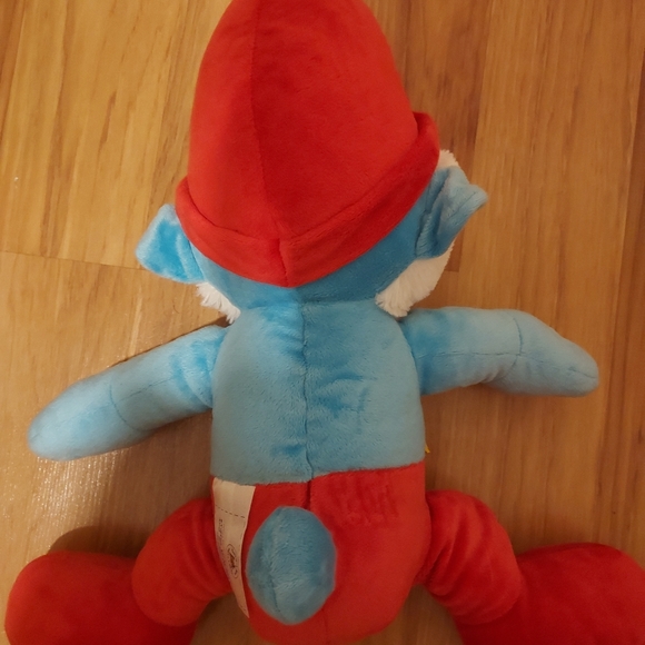 Build A Bear Workshop Papa Smurf Plush 16" Stuffed Plush - Picture 7 of 11